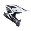 Kenny Titanium Helmet Black/ White 