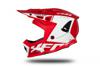 Ufo Echus Motocross Helmet Red/ White 