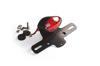 Rearlight Clubman Black/Red Glass 66Mm With Led 