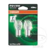 Osram Taillight bulbs 2pcs 12V P21 / 5W (BAY15d)