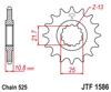 Front Sprocket, 15-Teeth, 525-Chain 