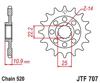 Jt Front Sprocket, 16-Teeth, 520-Chain 