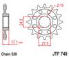 JT Front sprocket, 15-tooth, for 520 chain