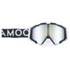 Amoq Aster Goggles Black/ White Mirror Lens 