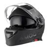 Amoq Protean Flip-Up Helmet W/ Electric Visor Black